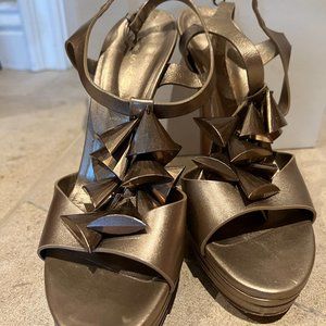 Casadei | Open Heel Sandals | EU 39 (US 8.5)